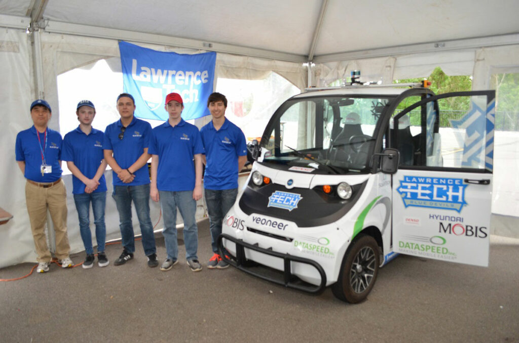 Defense Industry Group Becomes Sponsor of Lawrence Tech Autonomous Vehicle Team